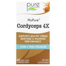 Pure Essence, MyPure, Cordyceps 4X, 60 Vegi-kapselit