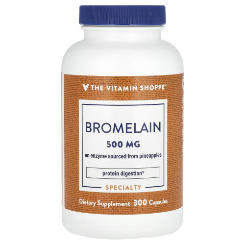 The Vitamin Shoppe, Βρόμειο, 500 mg, 300 Καψούλες