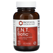 Protocol for Life Balance, E.N.T. Biotic, 1 Bilhão, 60 Lozenges
