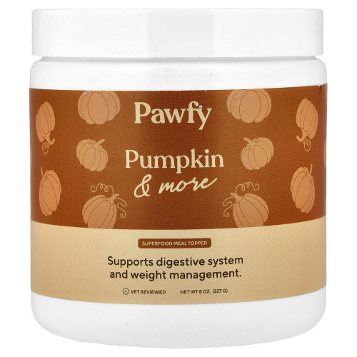Pawfy, Pumpkin & More, 8 oz (227 g)