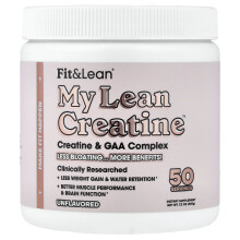 Fit & Lean, My Lean Creatine, Unflavored, 7.2 oz (205 g)