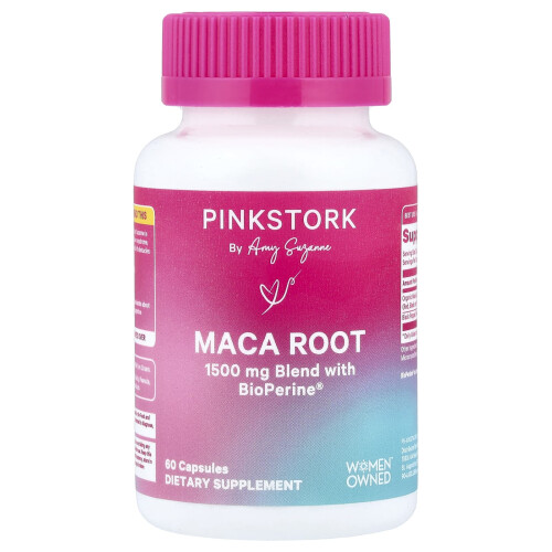 Pink Stork, Maca Root, 60 Φιάλες