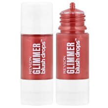 Revlon, Glimmer Blush Drops, 101 Coralicious, 0,32 fl oz (9,4 ml)