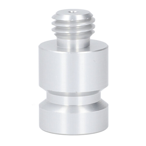AD-E04 Adaptador para poste prisma 30mm 5/8in-11 RTK Plateado 1