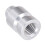 AD-E04 Adaptador para poste prisma 30mm 5/8in-11 RTK Plateado 15