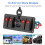 LED Digital Voltmeter 12-24V Circuit Control Car  Panel Dual USB Port Outlet Combination 8