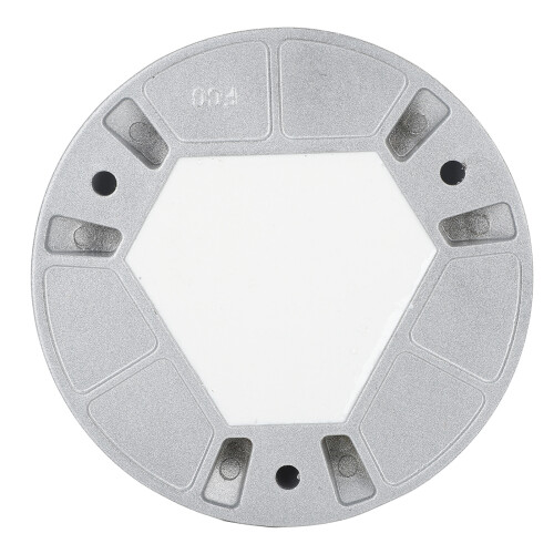 Solardockleuchte 12LED IP68 6V 800mAh Silber-Grün 2