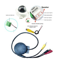 Witte Waterdichte Miniluidspreker Waterdichte Miniversterker Microfoonluidspreker High Way Audio voor Buiten