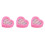 3Sets Spielringe Strass Verstellbar Herz Form Etui 4