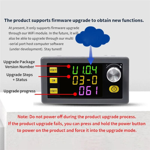 SK60  Buck Boost Converter CNC Adjustable Regulated Power Supply Constant Voltage Current Solar Charge Module 2