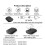 Mouse Jiggler 20dB Mouse Mover Mouse Movement Simulator with /Off  for Computer Awaken for Keeps PC Active 10