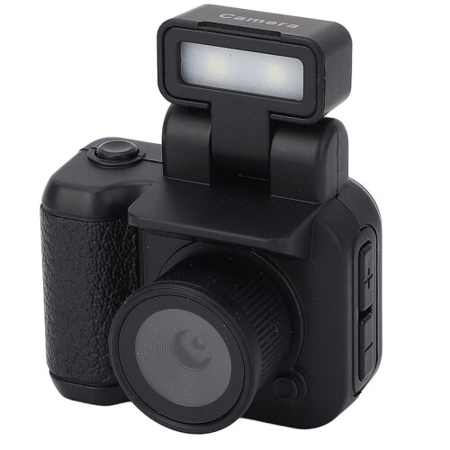 Small Digital Camera LED Flash Light 1080P Vintage Thumb Camera LCD Screen High Resolution Sensor for Life Recording 2