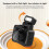 Small Digital Camera LED Flash Light 1080P Vintage Thumb Camera LCD Screen High Resolution Sensor for Life Recording 9