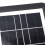 Panel solar IP68 de 26x15x2 cm, cable de 1-5 conectores, camping 14
