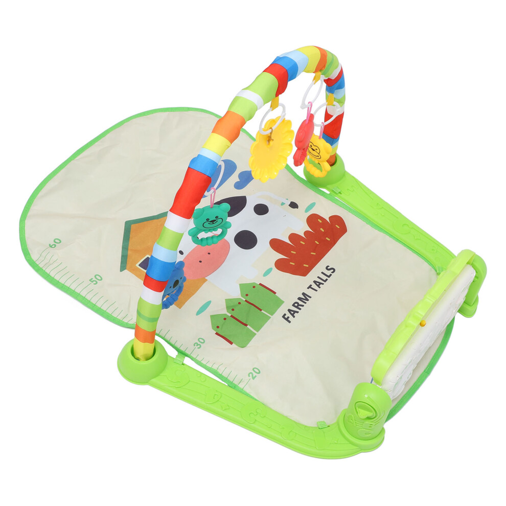Baby Kick Piano Gym Mat, Folding Soft Touch Playmat 77x48x40cm