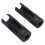 2 pezzi set di bussole cromate da 1/2" con 17mm+21mm 10