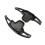 2PCS Car Steering Wheel Shift Paddle for GAC  Shadow Leopard Auto Accessories Rust-Proof Aluminium Alloy (Black) 3