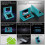 Para Anbernic RG  Console de Videogame Retrô com Tela IPS de 4 Polegadas, Tela Sensível Ao Toque Dupla, 3+32G, para Android 14, Flip Game Player, 3