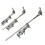 Drum Clamp Adjustable Percussion Mounting Bracket Arm Rod Microphone Stand Mounting Clamp Percussion Accessory Short 5