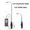 Hot Wire Anemometer, Handheld Air Flow CMF Meter, Rechargeable Air Velocity /Air Volume Meter /Wind Force Meter 2