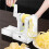 Foldable Vegetable Spiralizer Hand Crank Vegetable Slicer Vegetable Shredder with Extra Blade Box for Cucumber Potato 3