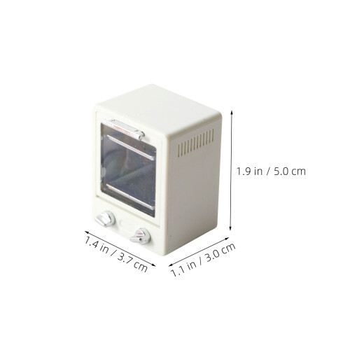 2Pcs Miniature Oven Model Plastic Toy Kitchenware for Dollhouse Decor 2