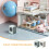 2Pcs Miniature Oven Model Plastic Toy Kitchenware for Dollhouse Decor 9