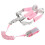 4Stk Sicherheitsleine Pink Mit Robustem Sicherheitsgeschirr 3