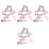 4Stk Sicherheitsleine Pink Mit Robustem Sicherheitsgeschirr 5