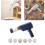 （Blue)Noodle Maker Machine, Pasta Machine Gadget, Automatic Pasta Maker Electric Pasta 4