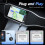 Car Wired to Wireless Carplay Wireless Box Universal Car Machine Interconnection Car Screen Projection Box 3