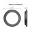 2pcs 49mm Lens Filter Adapter Ring Frame for  Action 6 Camera Filter Holder Mount Protective Filter Frame 8