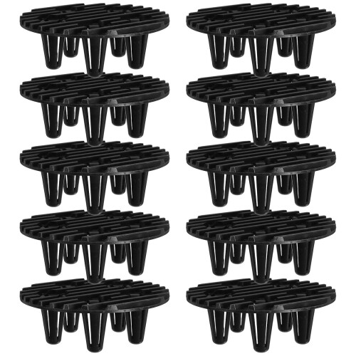 24Pièces Bases Plastique Pour Pot De Protection Sol 1