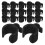 60Pièces Clips Fixation Câbles Audio Pour Support Microphone Streaming 3