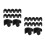 60Pièces Clips Fixation Câbles Audio Pour Support Microphone Streaming 5