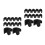 60Pièces Clips Fixation Câbles Audio Pour Support Microphone Streaming 6