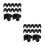 60Pièces Clips Fixation Câbles Audio Pour Support Microphone Streaming 7