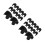 60Pièces Clips Fixation Câbles Audio Pour Support Microphone Streaming 8