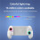 Stretching Game Controller for Mobile Phone Switch1/2 PC PS3/PS4 Wireless Gamepad +Wired+2.4GHz Receiver 1