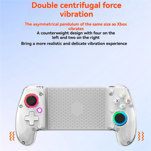 Stretching Game Controller for Mobile Phone Switch1/2 PC PS3/PS4 Wireless Gamepad +Wired+2.4GHz Receiver 2