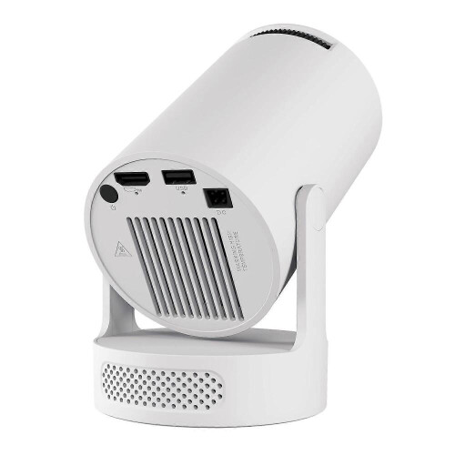 Projetor portátil mini HY300Ultra Android 11.0 com Wi-Fi 6 e Bluetooth, tela de 5,4 polegadas e 170 ANSI lumens para uso doméstico. 1