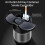 Ashtray Automatic Opening Closing Infrared Sensor USB Rechargeable Smokeless Light-Sensitive Mirror Ashtray Interior Accessory 25-26 3