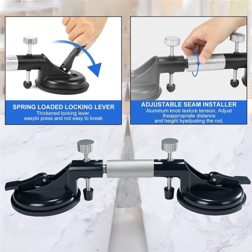 2026 Advanced Granite Seam Setter with Vacuum Suction for Precise Countertop Leveling