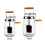 Mantequera Kilner de silicona transparente con mango de madera (1000 ml) 4