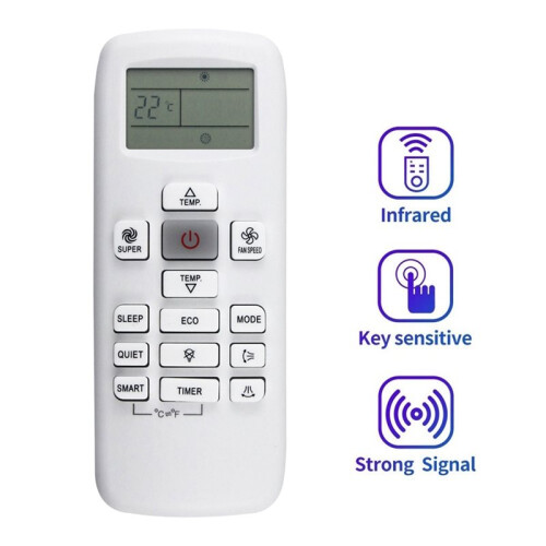 Replace AC Remote Control RCH-RUY-0 for  Air Conditioner Remote Control 1