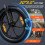 Cheevalry 48V 16Ah Electric Bikes 500W Motor 100km 10