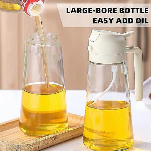 Ölzerstäuber, Glas, 600 ml, Olivenölbehälter für die Küche 2