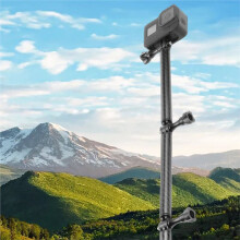 Carbon Fiber Selfie Stick Helmet Extension Pole for Hero 13 12 11 10 X4 X3 for Osmo Action 4 3