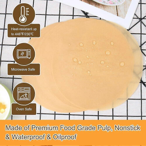 100p round paper non-stick paper for baking suitable for pizza machine pizza pan 1