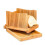 Bamboo Bread Slicer Bread Cutting Plate Cutting Board Bread Crumb Collection Plate Foldable Bread Slicing 4